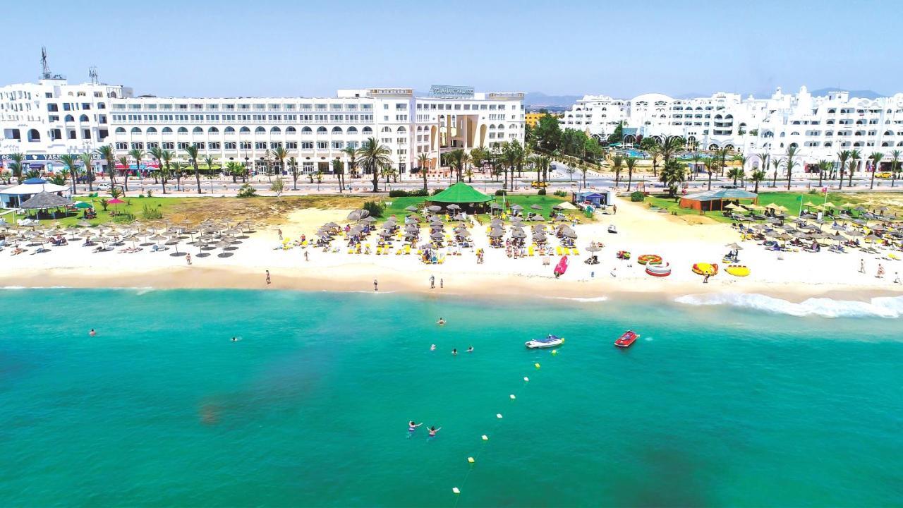 Medina Solaria And Thalasso Hammamet Buitenkant foto Aerial view of the beach