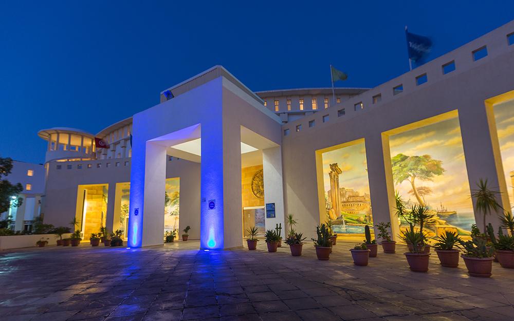 Medina Solaria And Thalasso Hammamet Buitenkant foto The main entrance of the hotel